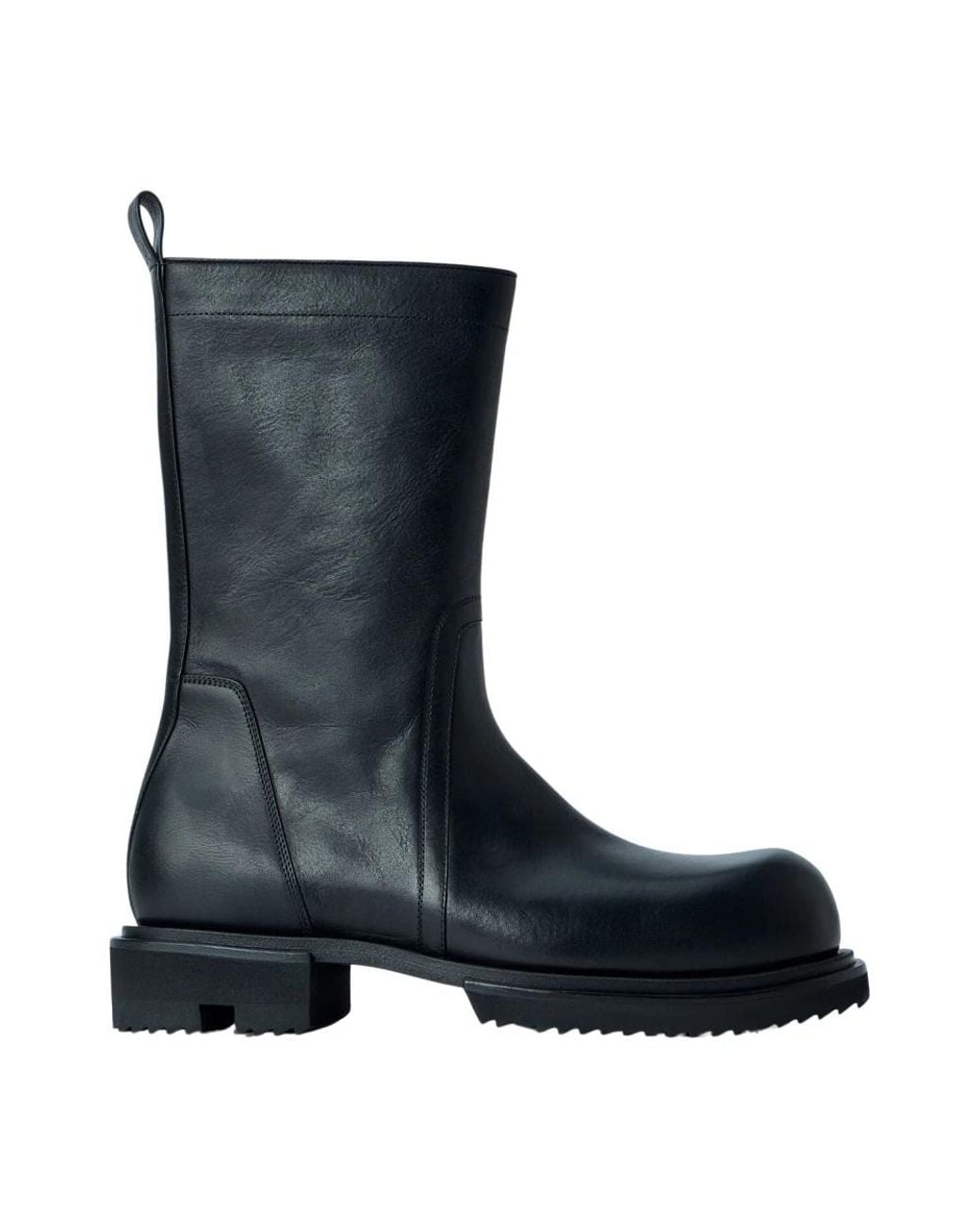 Rick Owens Blue High Boots for men