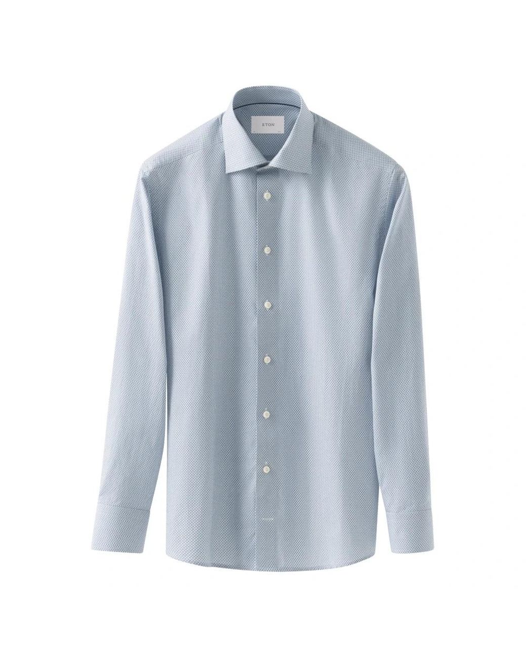 Eton of Sweden Blue Formal Shirts for men