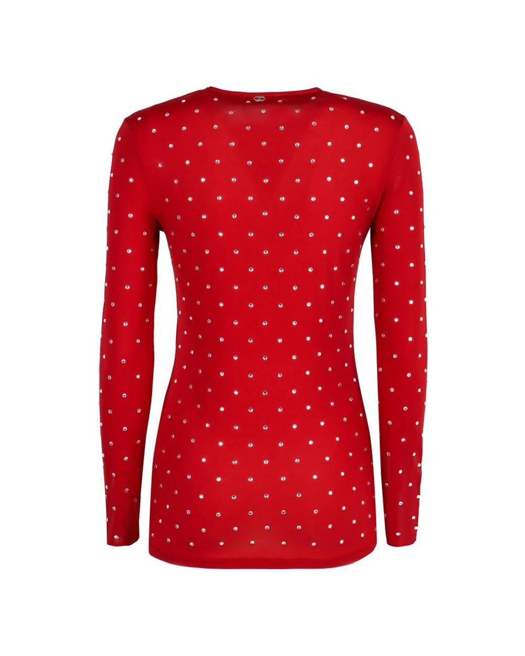Rabanne Red Long Sleeve T-Shirts