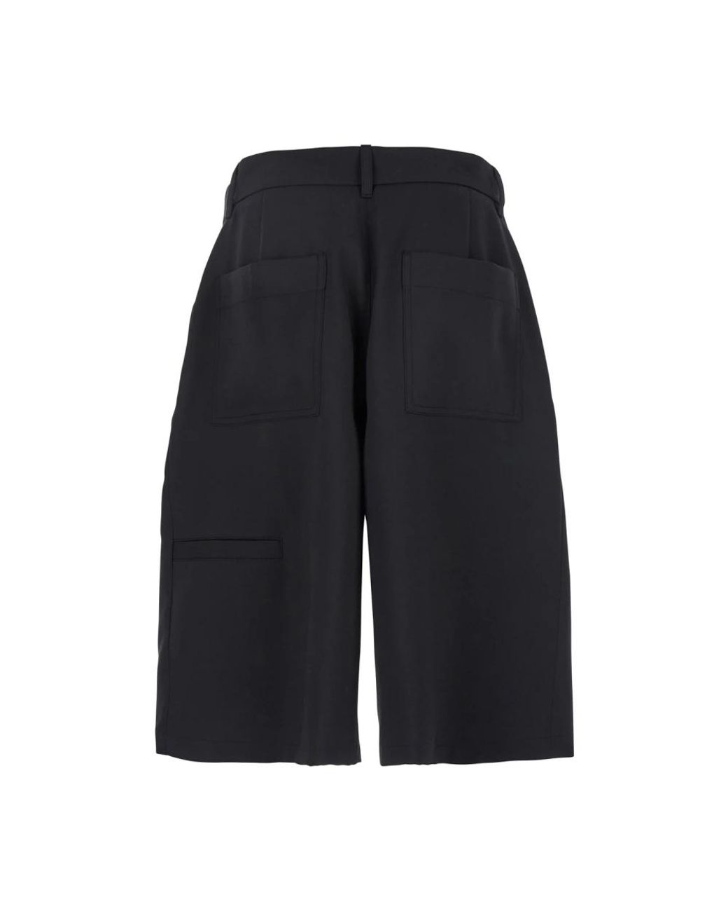 Wooyoungmi Black Bermudas for men