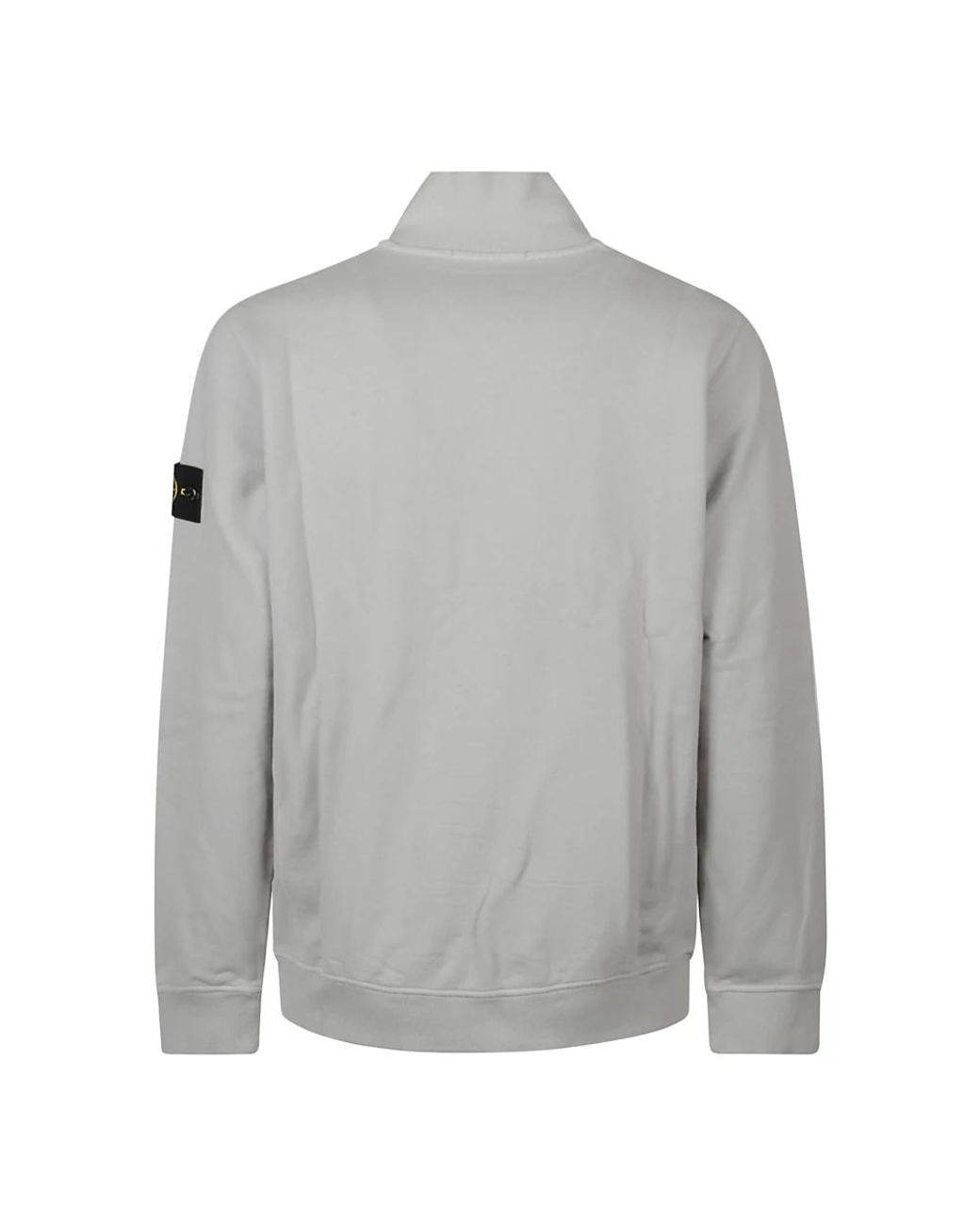 Stone Island Gray Zip-Throughs for men