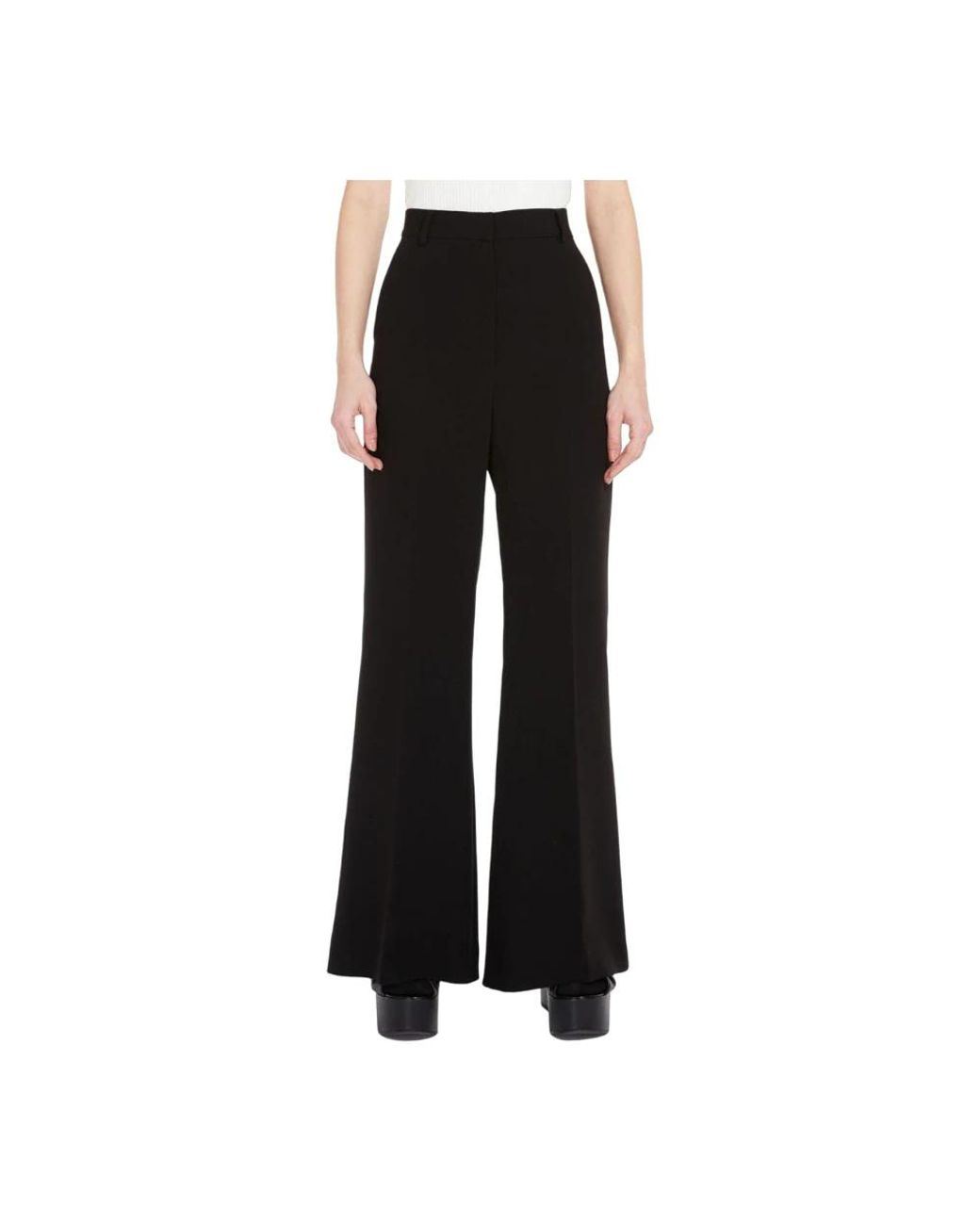 Weekend by Maxmara Black Wide Trousers