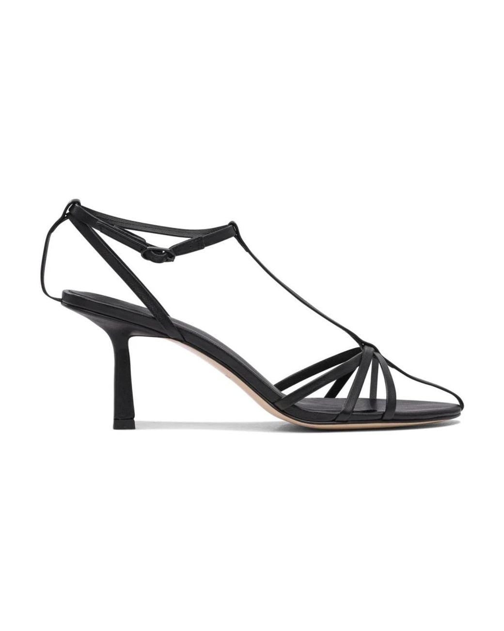 STUDIO AMELIA Black High Heel Sandals