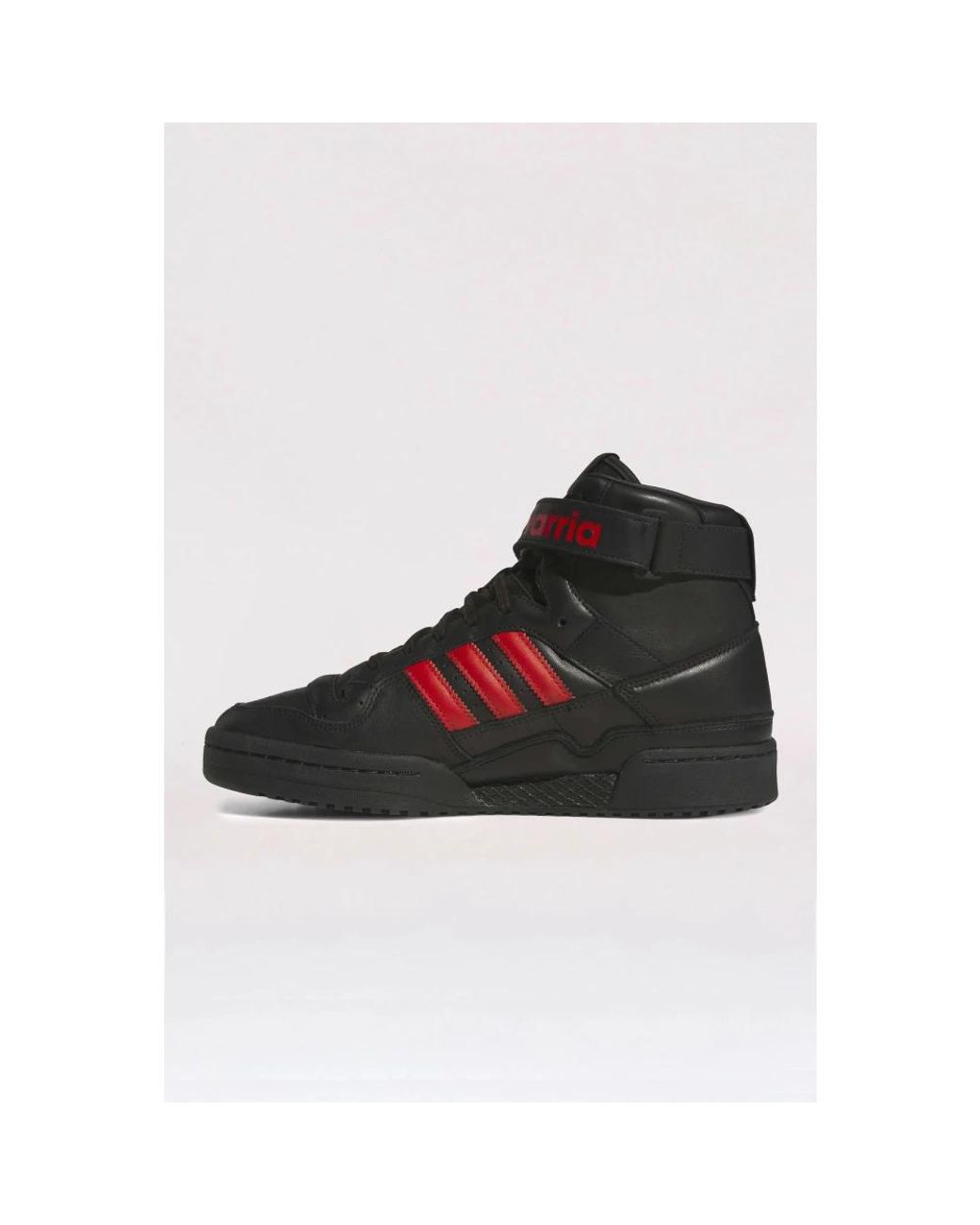 Adidas Schoenen ,Zwart ,Leer Forum 84 Hi Sneakers in het Black voor heren