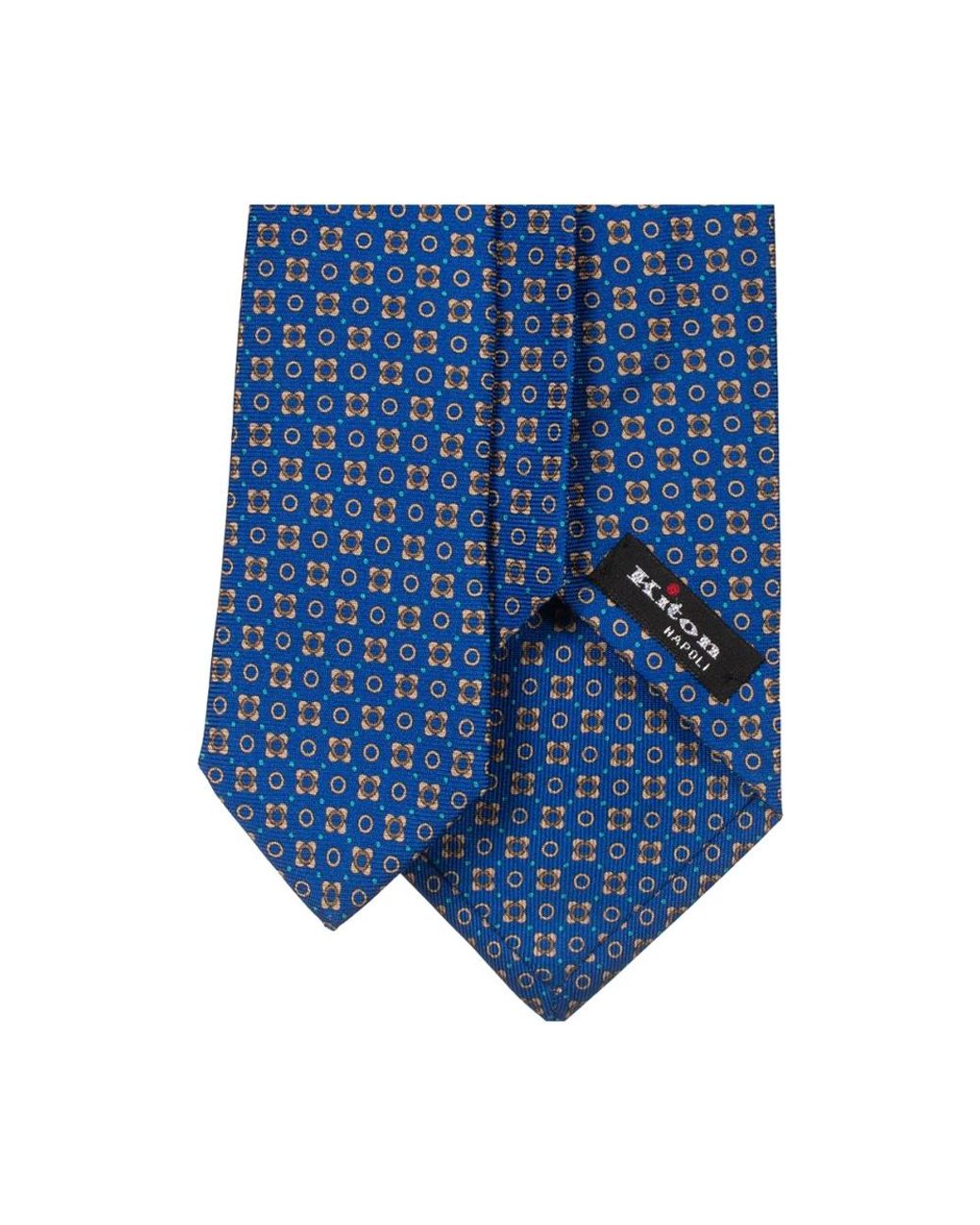Kiton Blue Ties for men