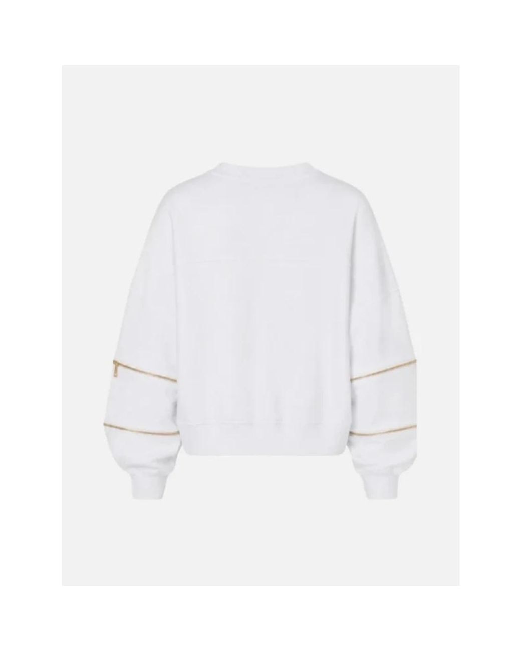 Elisabetta Franchi White Sweatshirts