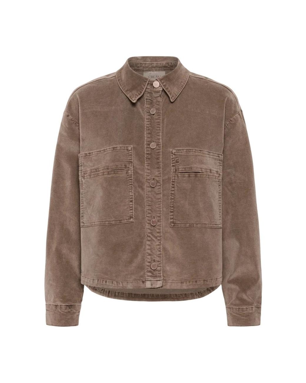 Light Jackets Cream en coloris Brown