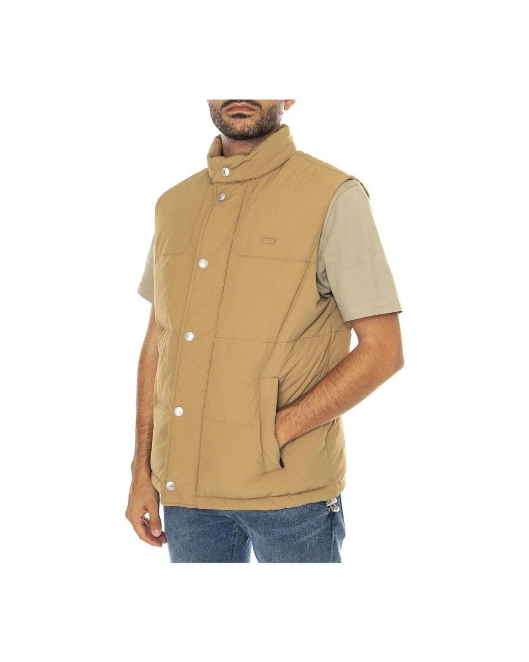 Vests Levi's de hombre de color Natural