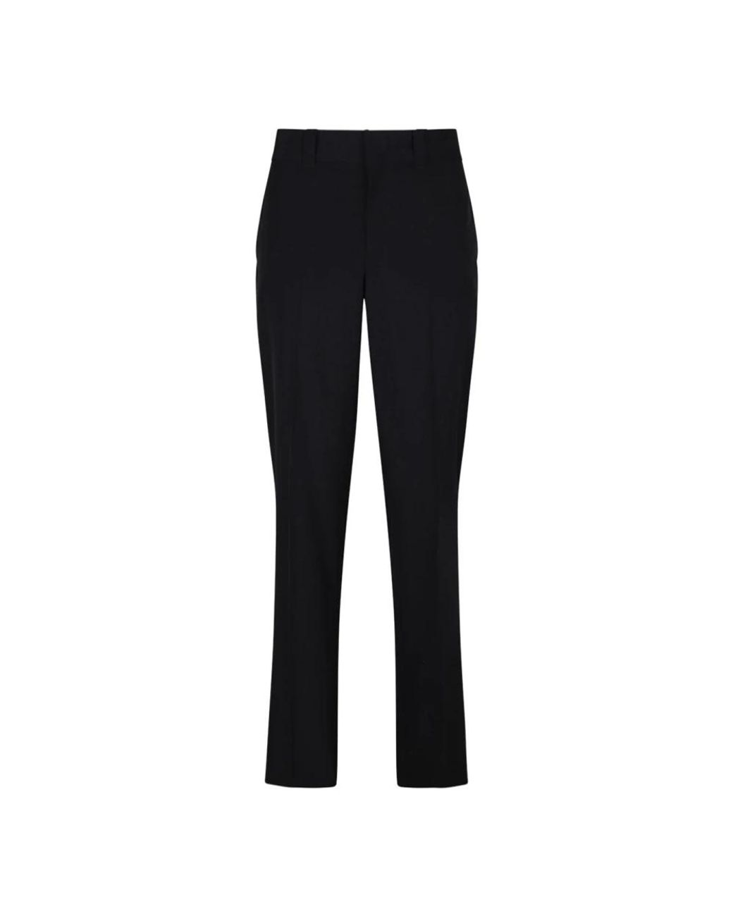 Prada Black Virgin Wool Trousers for men