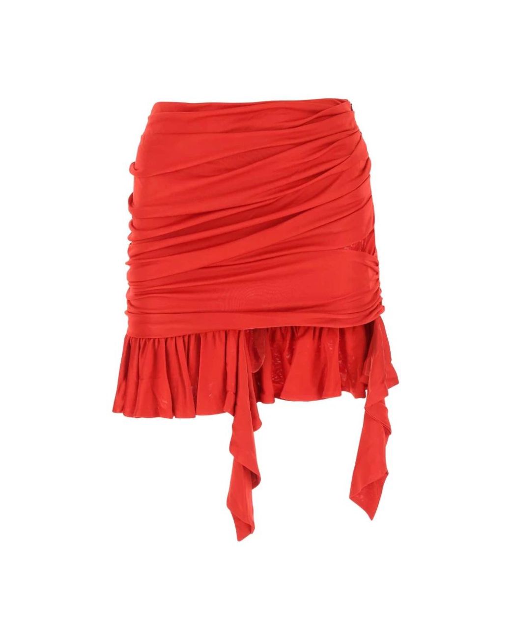 ANDREA ADAMO Red Short Skirts