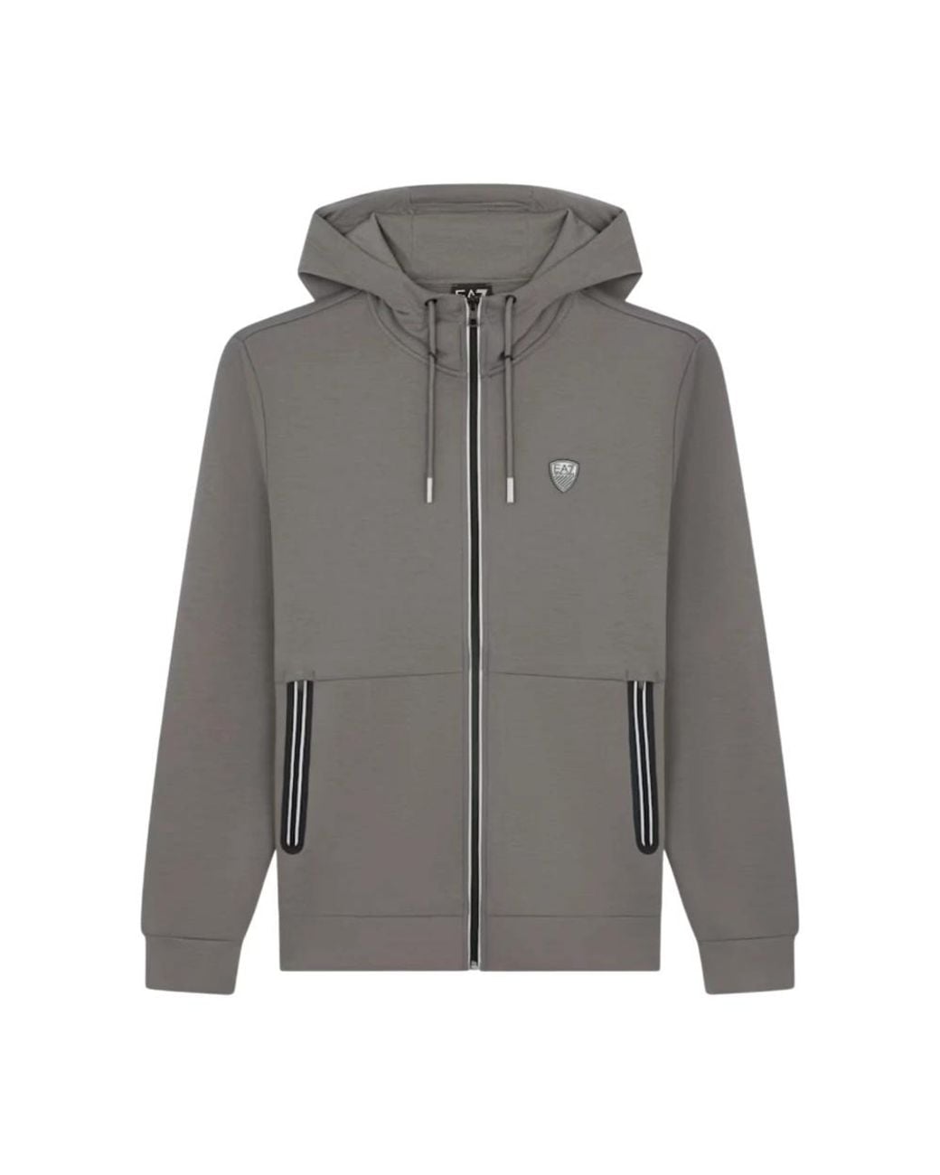 Zip-Throughs EA7 pour homme en coloris Gray