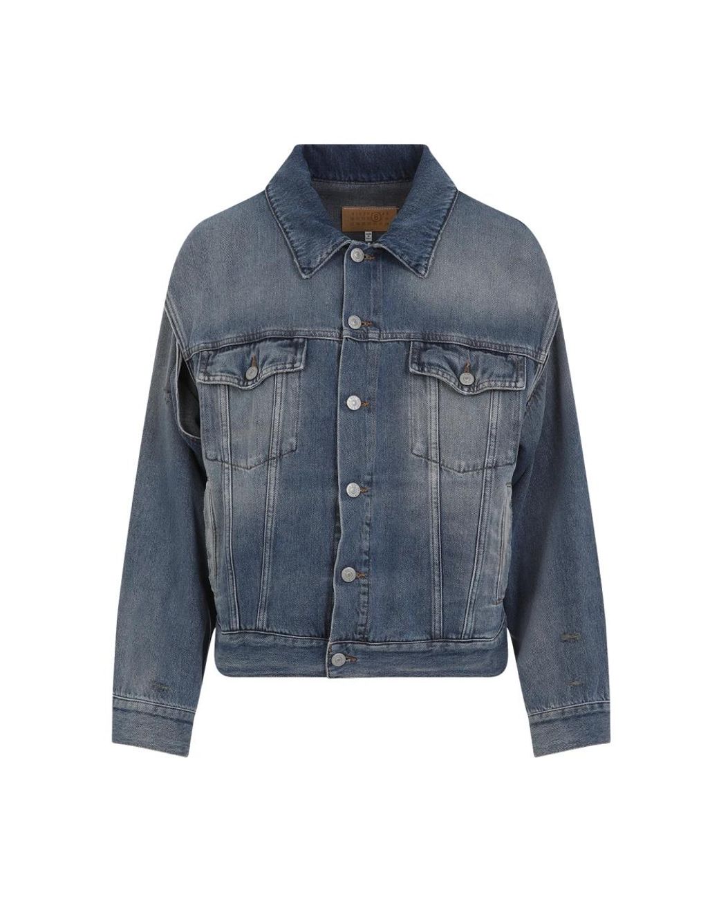 MM6 by Maison Margiela Blue Denim Jackets