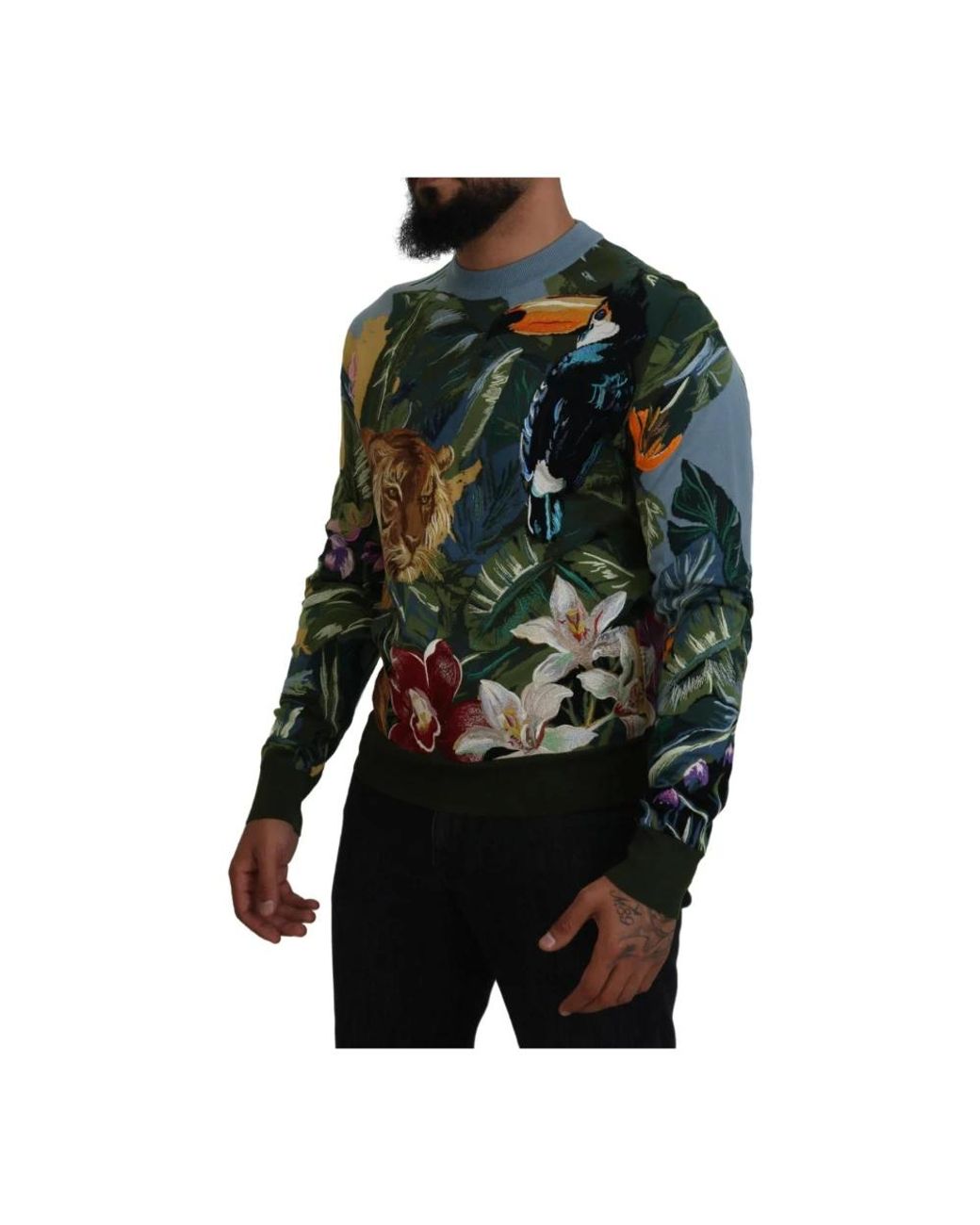Dolce & Gabbana Green Sweatshirts for men