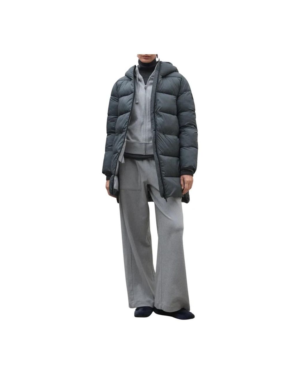 Ecoalf Gray Down Coats
