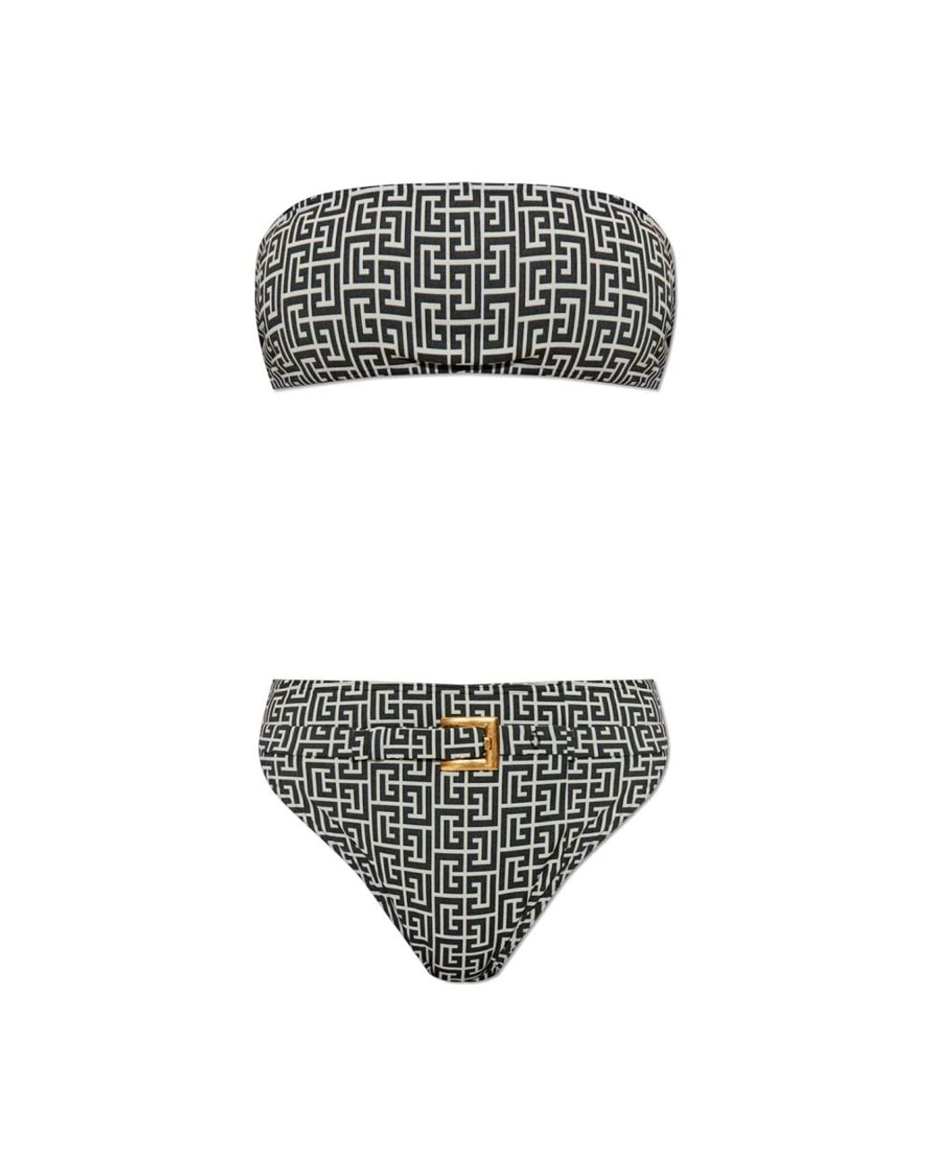 Balmain Gray Bikinis