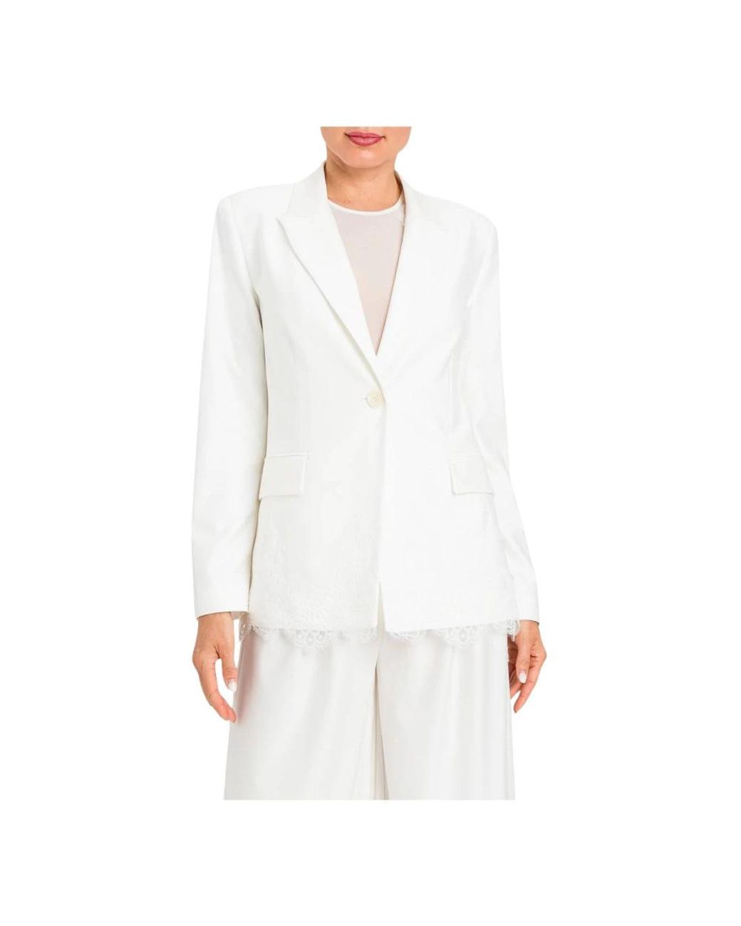 Twinset White Blazers