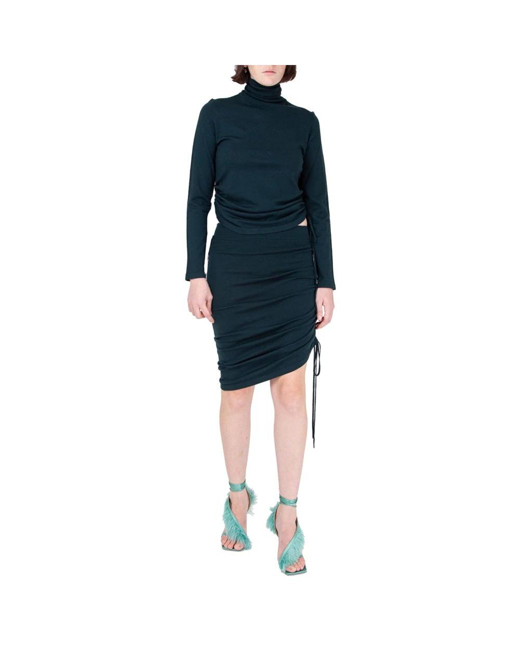 P.A.R.O.S.H. Green Pencil Skirts