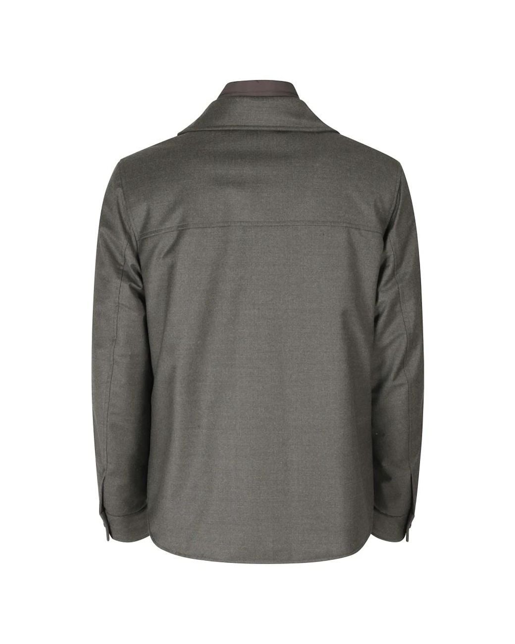 Winter Jackets di Moorer in Gray da Uomo