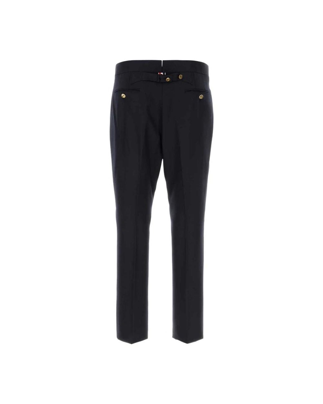 Thom Browne Blue Slim-Fit Trousers for men