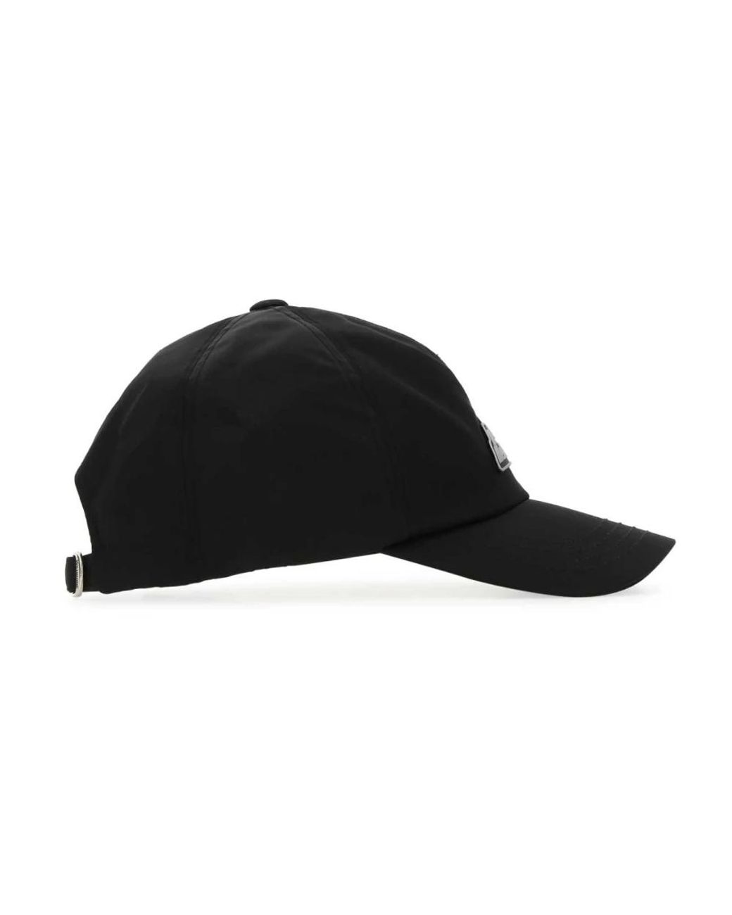 Cappellino da baseball in nylon di we11done in Black da Uomo