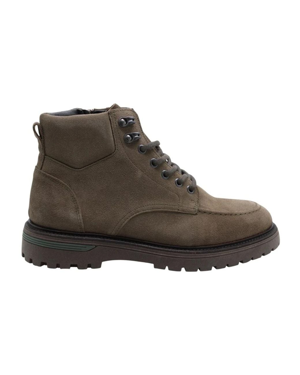Cycleur De Luxe Gray Lace-Up Boots for men