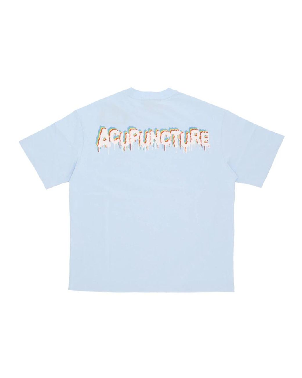 Acupuncture Blue T-Shirts for men