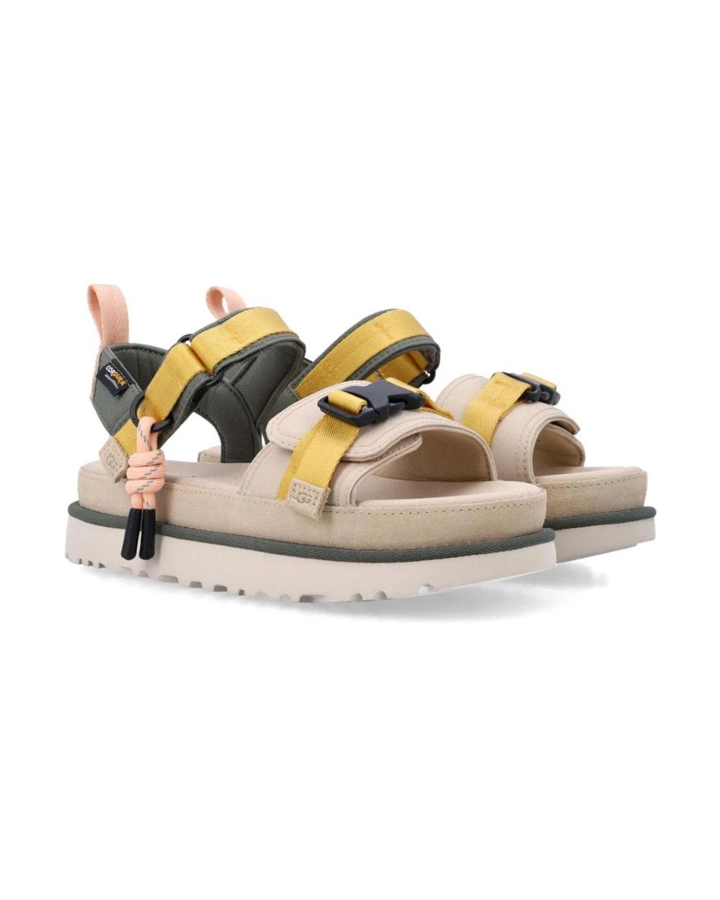 Flat Sandals di Ugg in Metallic