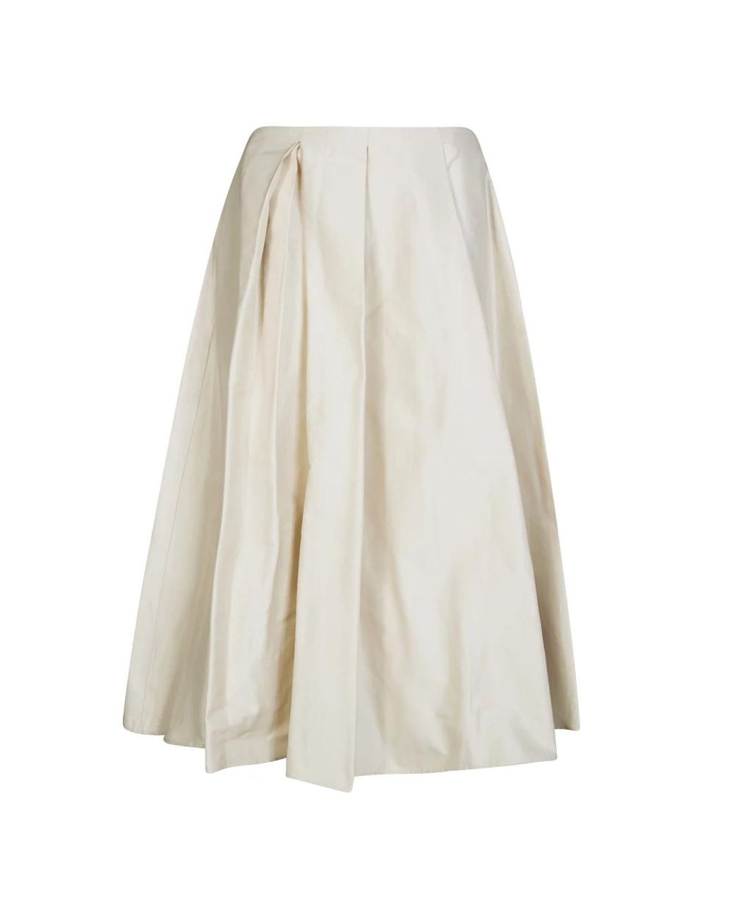 Max Mara White Midi Skirts