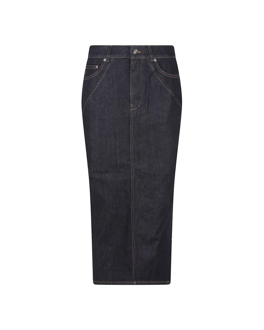 Givenchy Gray Denim Skirts