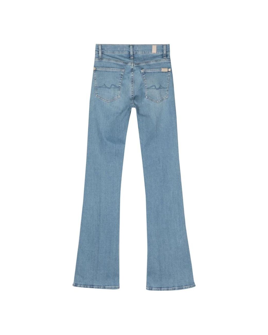 7 For All Mankind Blue Boot-Cut Jeans