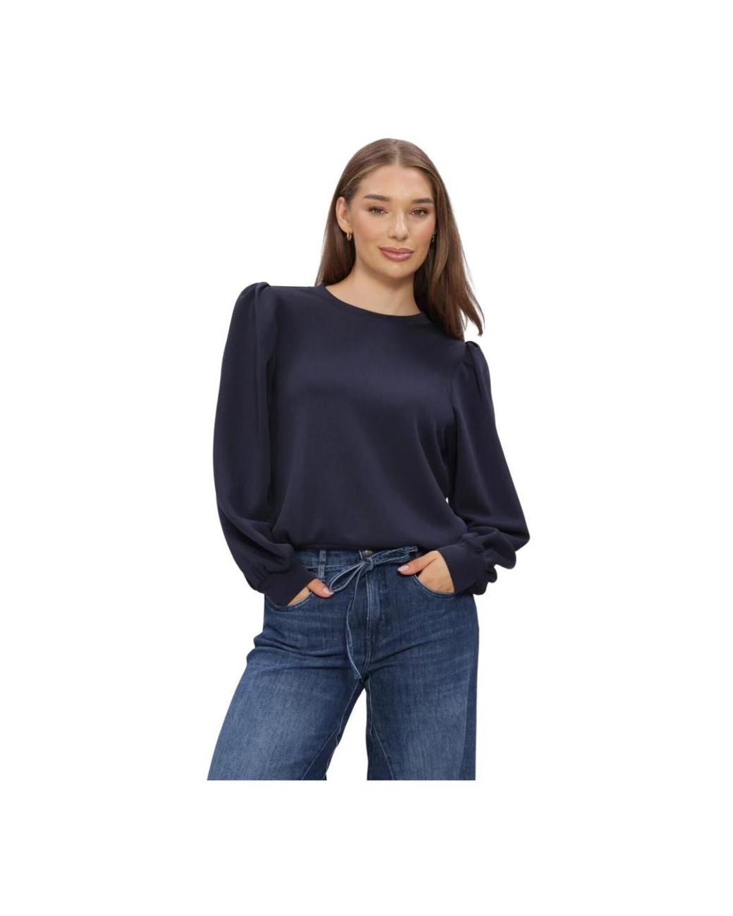 Minus Mslevina T-Shirt in het Blue