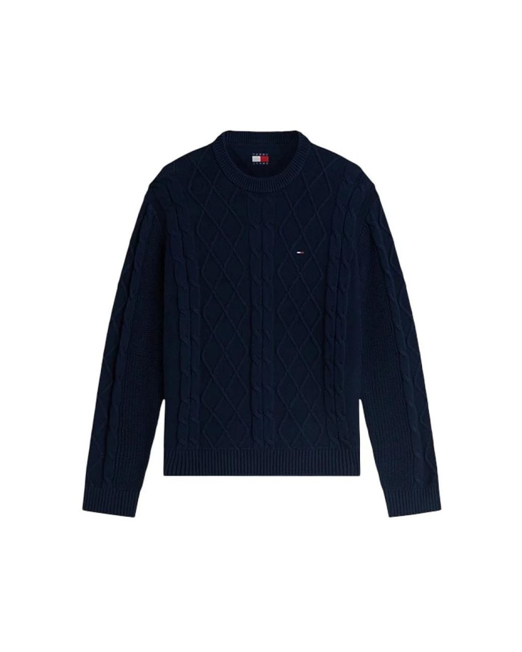 Tommy Hilfiger Blue Round-Neck Knitwear for men