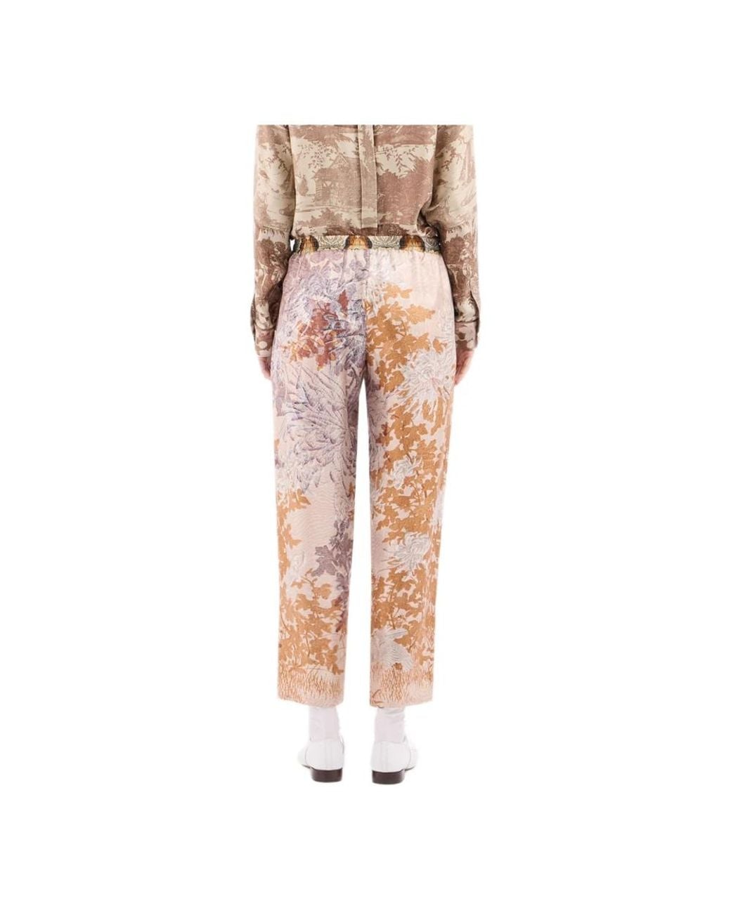 Pierre Louis Mascia Pink Straight Trousers