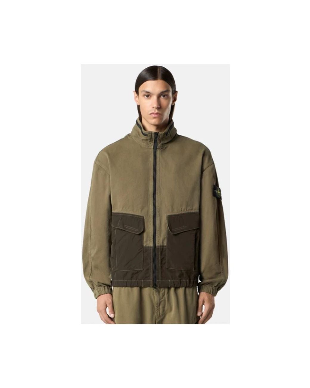 Light Jackets Stone Island de hombre de color Green