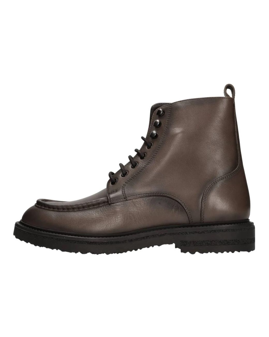 Sturlini Brown Lace-Up Boots for men