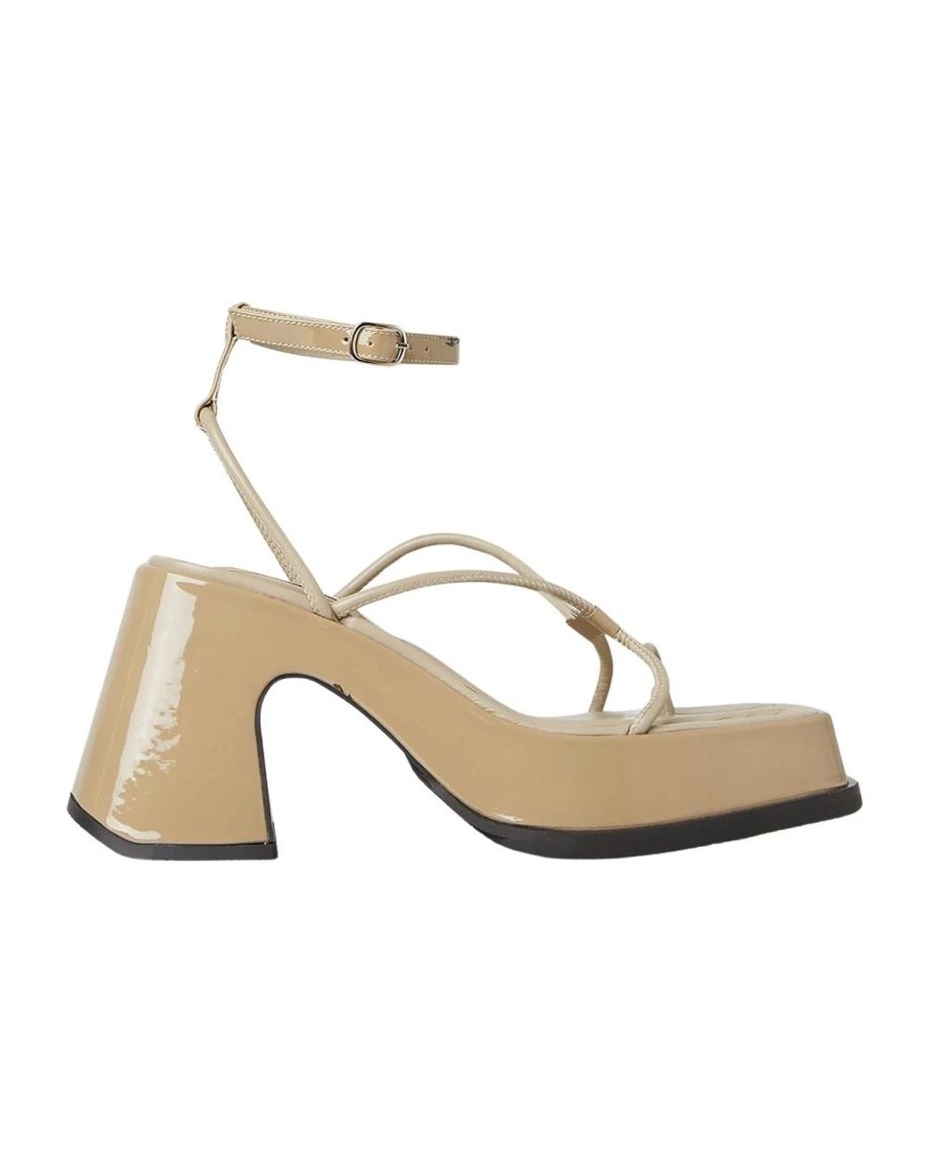 Eytys Metallic High Heel Sandals
