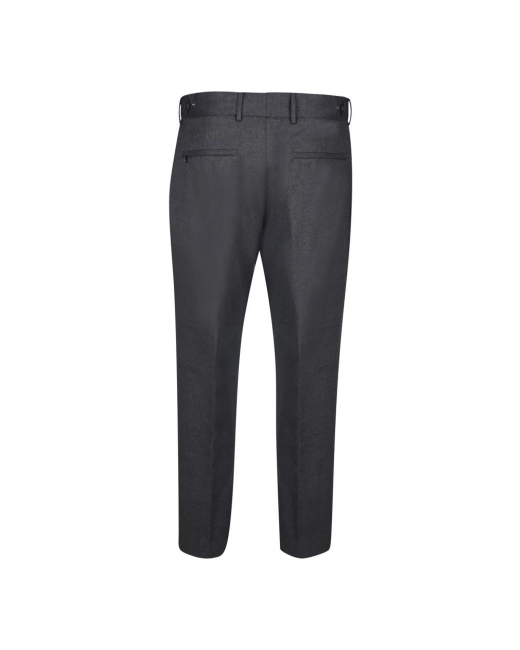 PT Torino Gray Suit Trousers for men