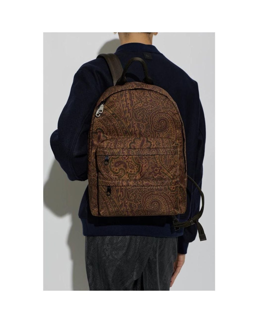Backpacks Etro de hombre de color Brown