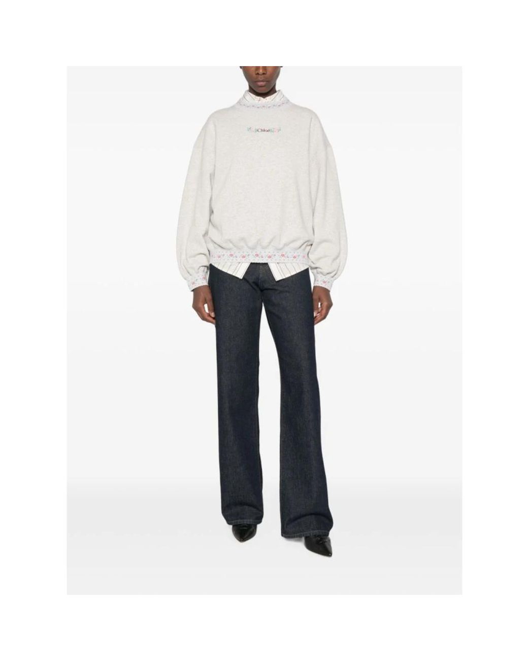 Chloé White Sweatshirts