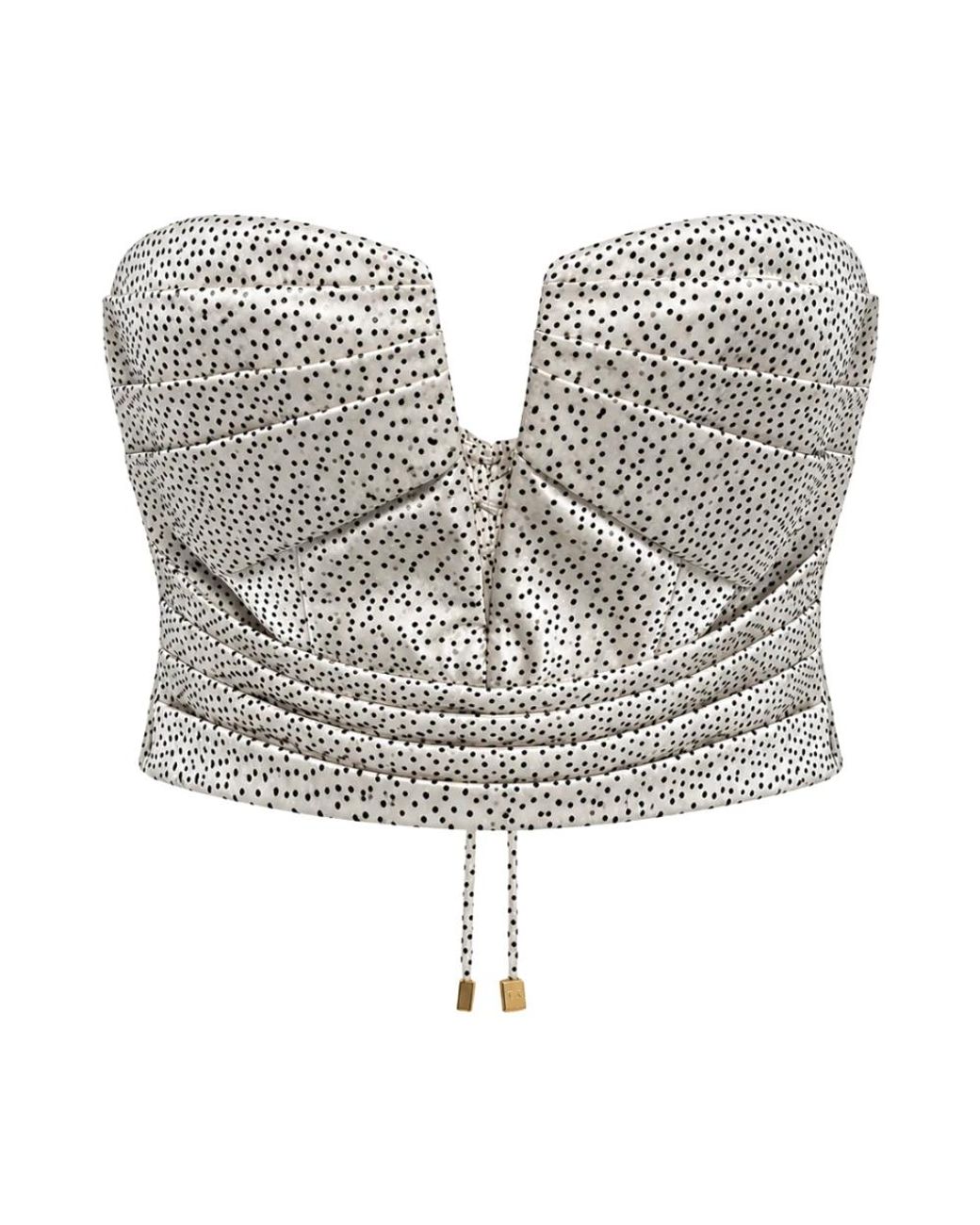 Elisabetta Franchi Metallic Sleeveless Tops