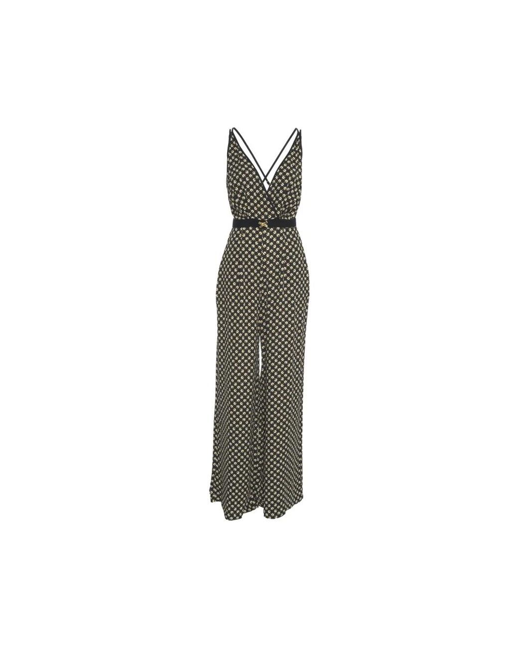 Elisabetta Franchi Green Jumpsuits