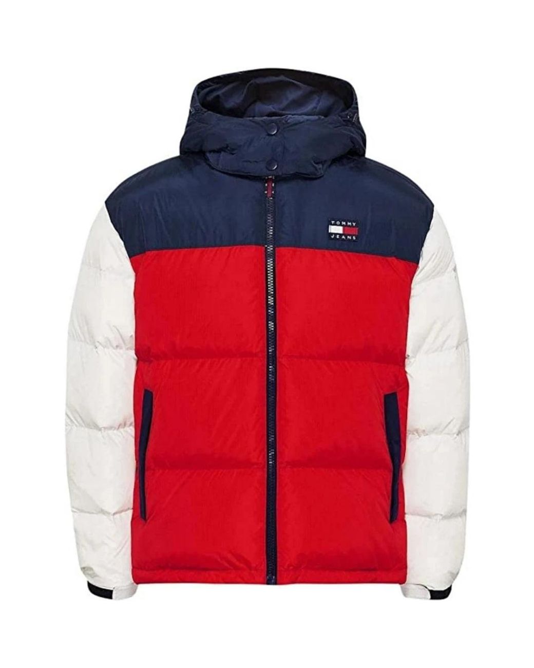Tommy Hilfiger Red Down Jackets for men