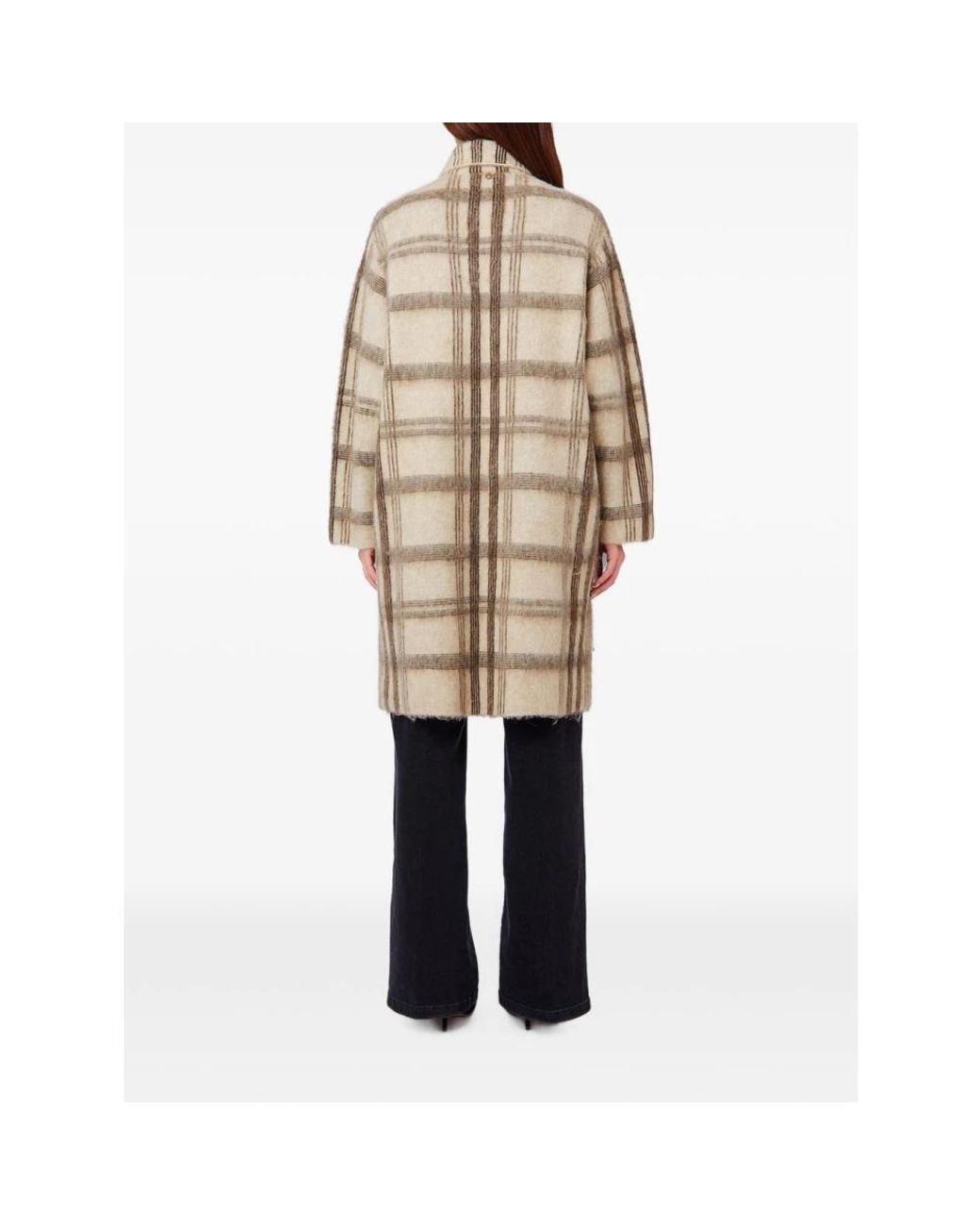 Liu Jo Natural Single-Breasted Coats