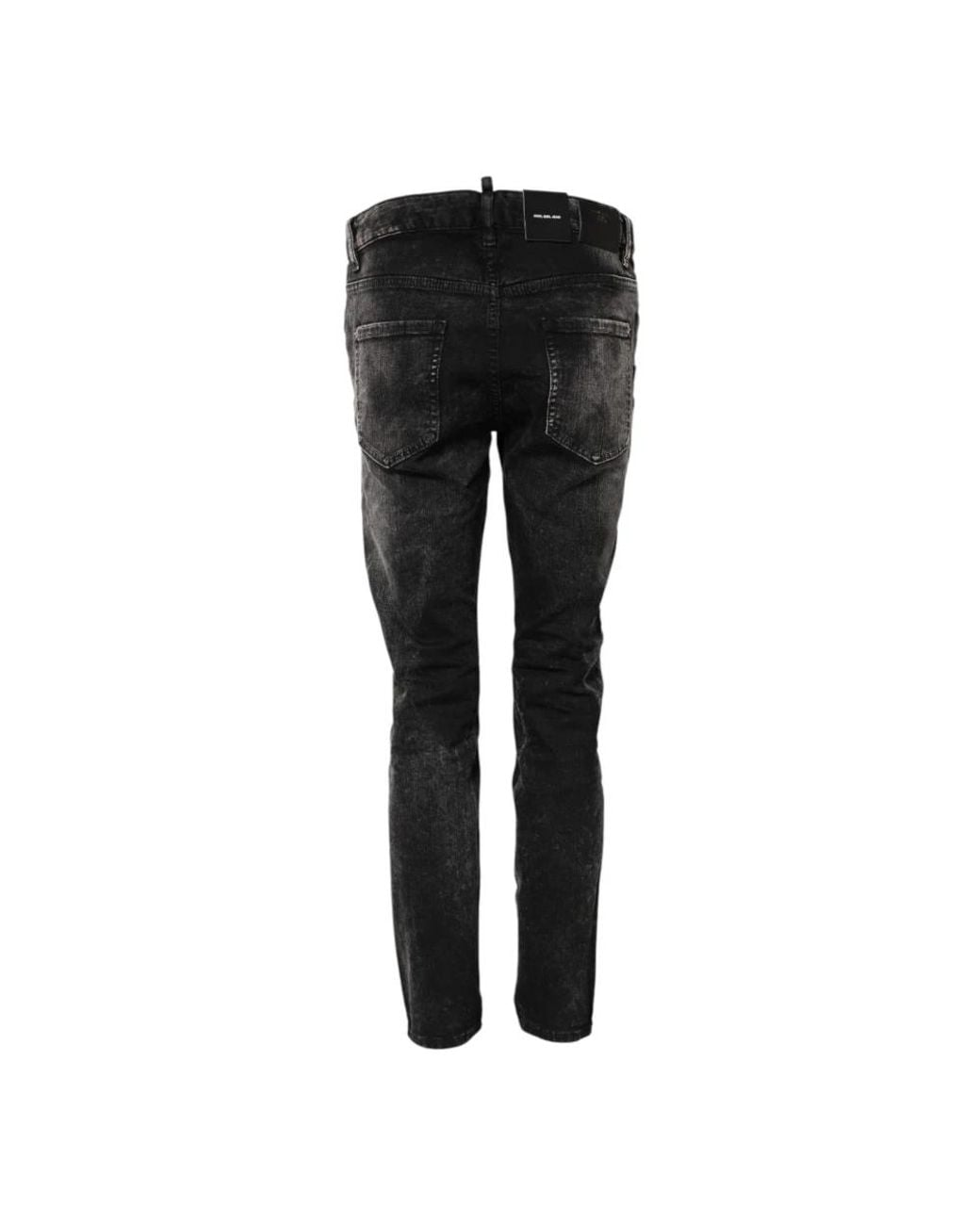 DSquared² Black Slim Fit Jeans