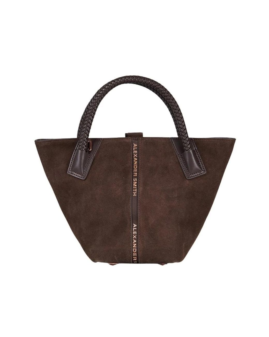 Handbags di Alexander Smith in Brown
