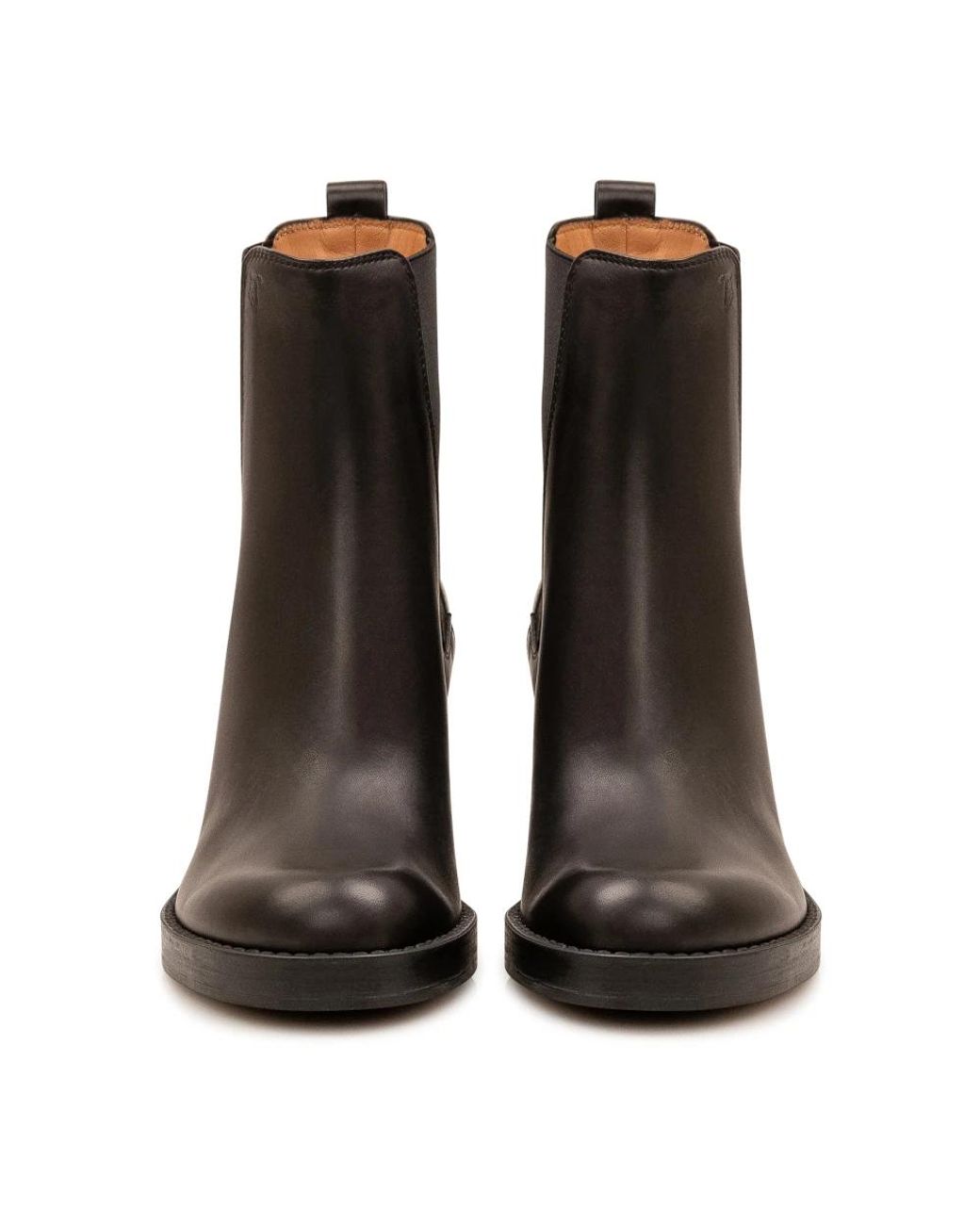 Tod's Brown Heeled Boots
