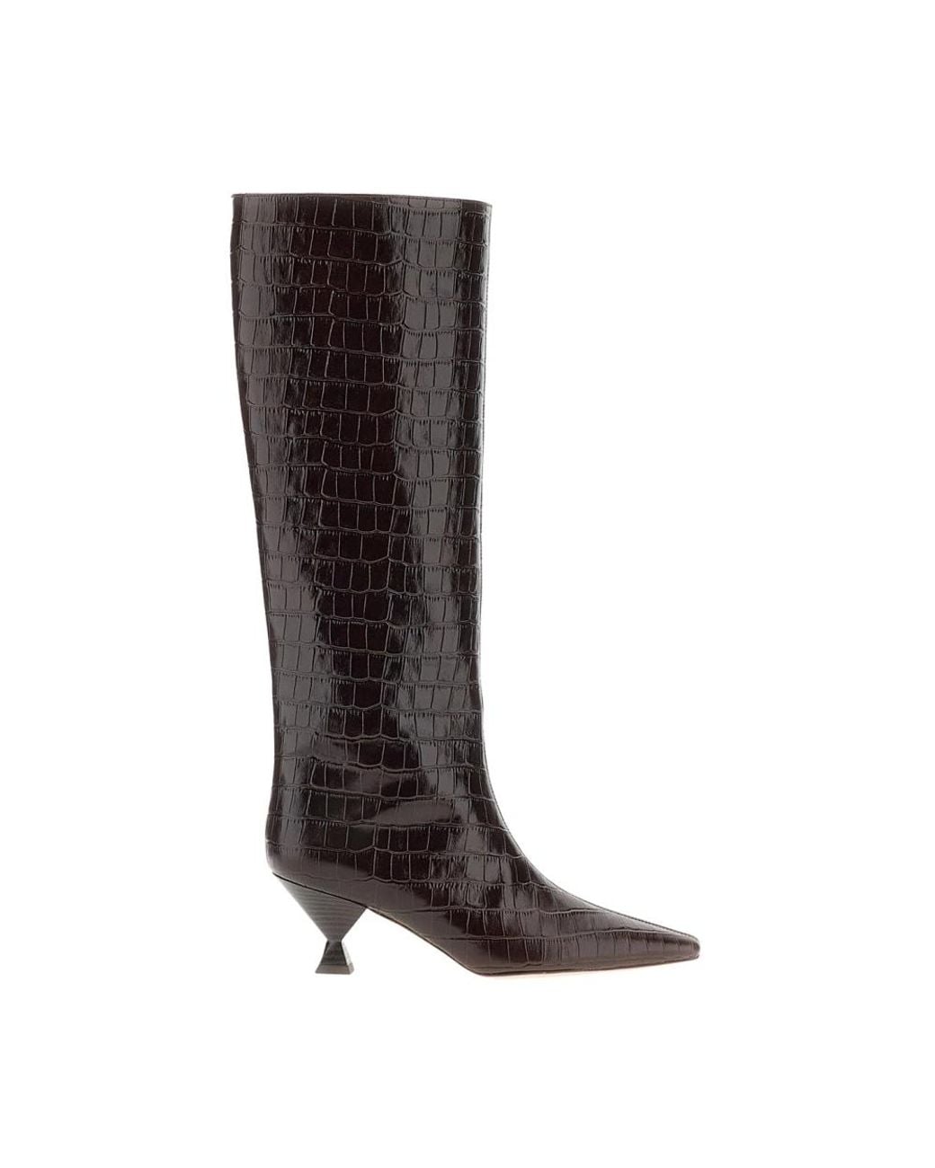 MARIA LUCA Brown High Boots