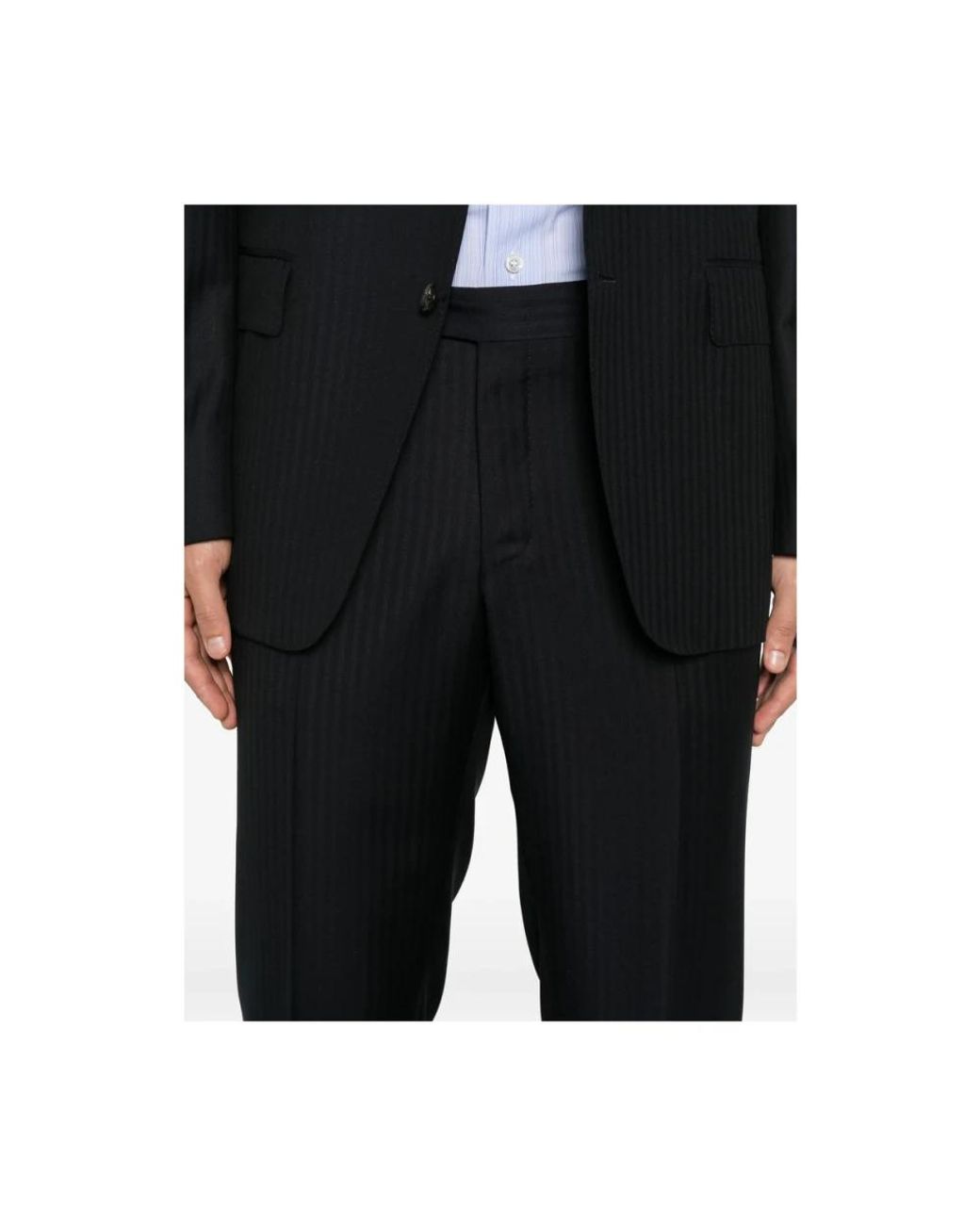 Canali Black Single Breasted Suits for men
