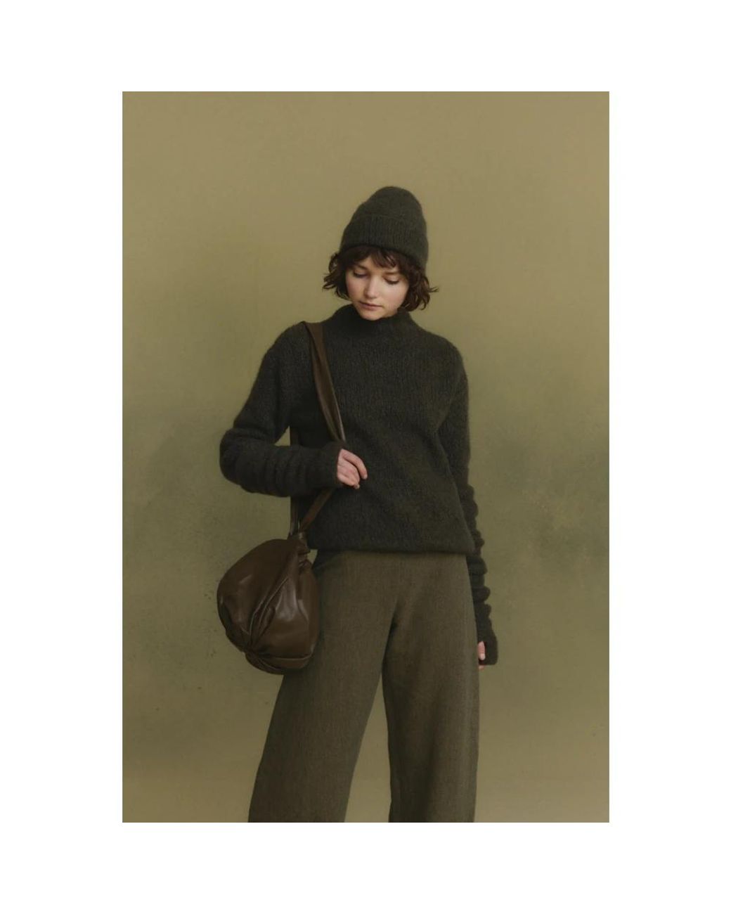 Cortana Green Shoulder Bags