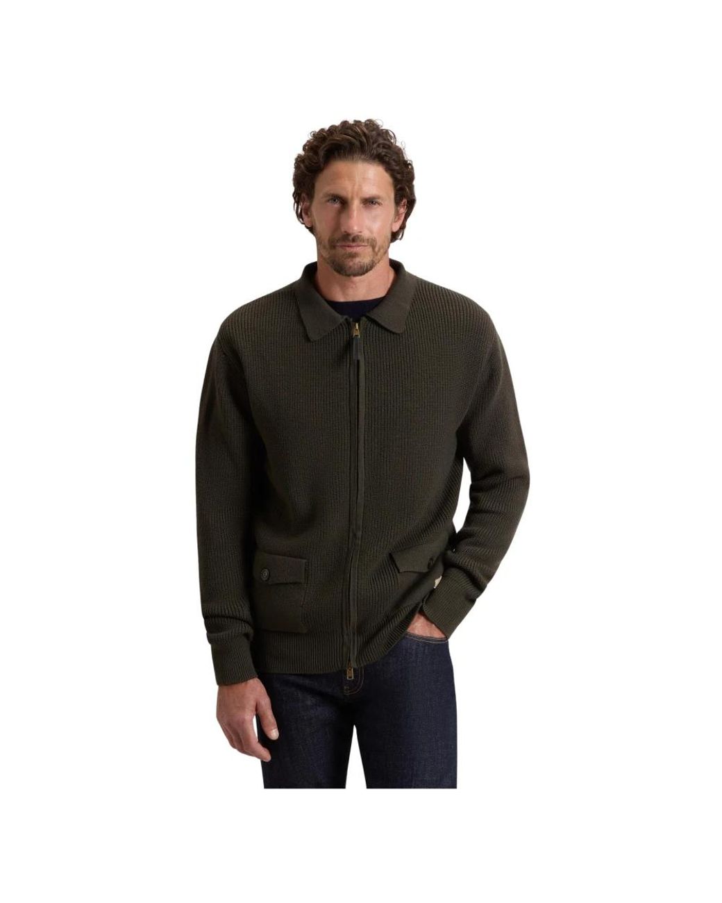 Cardigans Woolrich de hombre de color Black